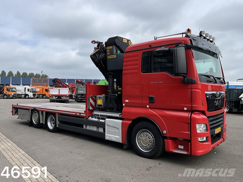 MAN TGX 26.420 Palfinger 42 Tonmeter laadkraan Kranen voor alle terreinen