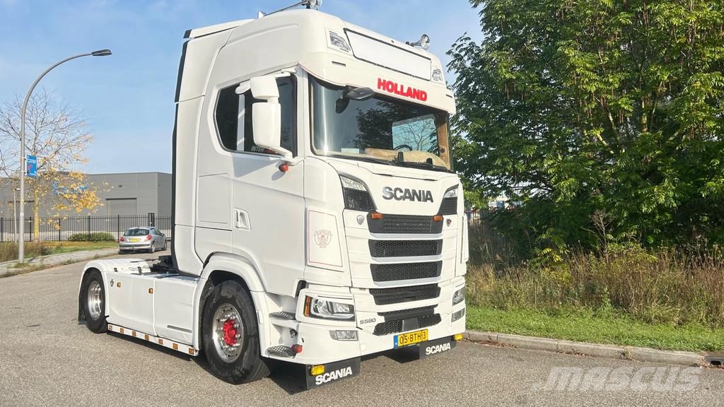 Scania S580 V8 NGS TOP condition| 4 baloons | park cool | Vlačilci