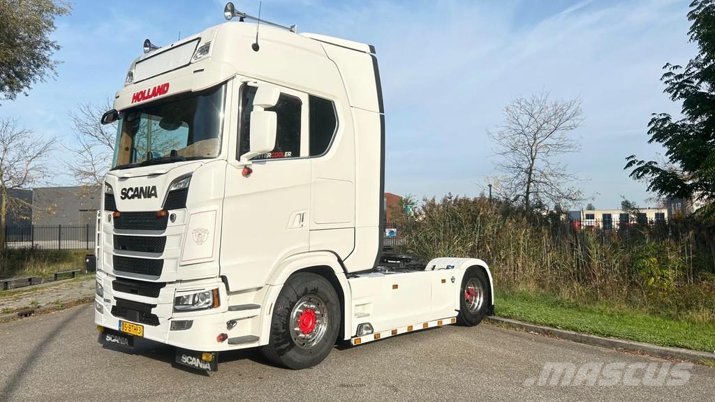 Scania S580 V8 NGS TOP condition| 4 baloons | park cool | Vlačilci