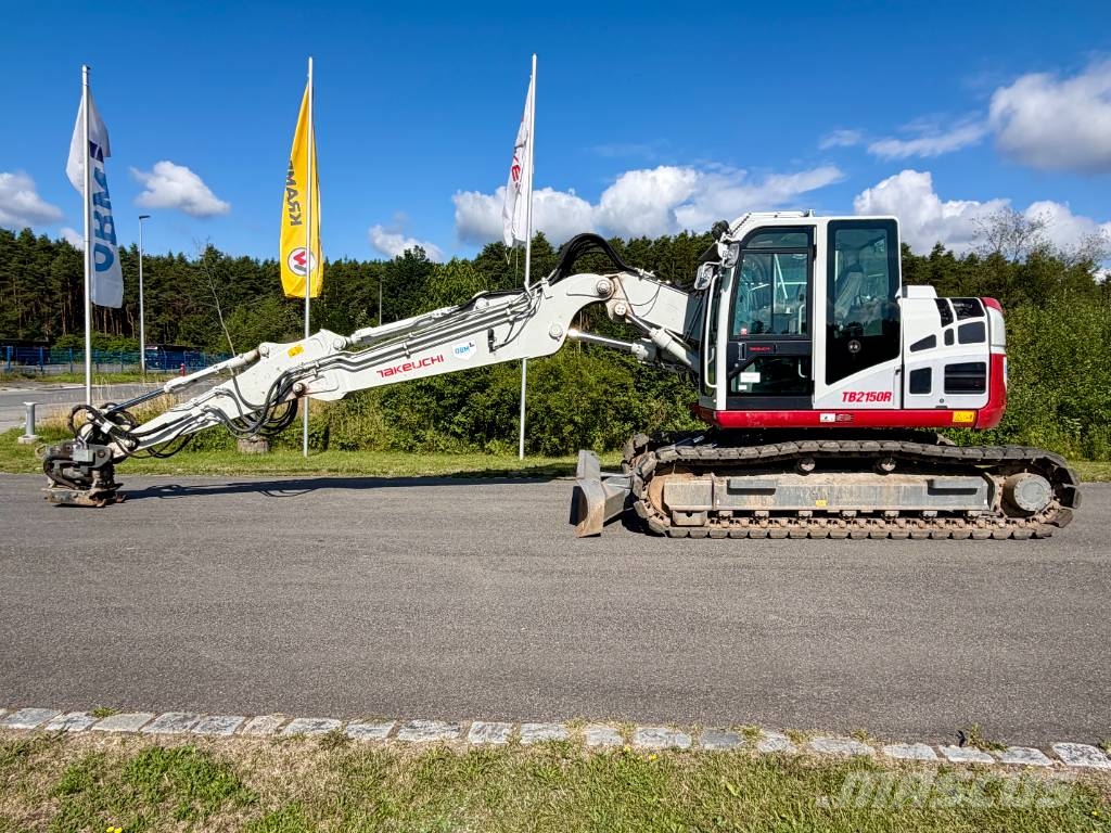Takeuchi TB 2150 R CV V3 Excavadoras de cadenas