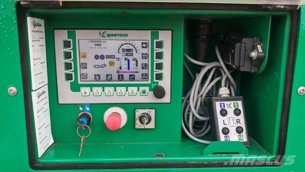 Komptech CRAMBO 6000 MOBILE SLOW-SPEED SHREDDER ماكينات تقطيع أخشاب الحراجة