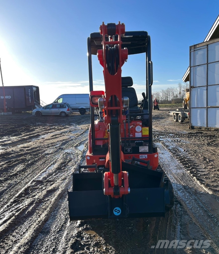 Kubota U 17-3 Mini ekskavatörler, 7 tona dek