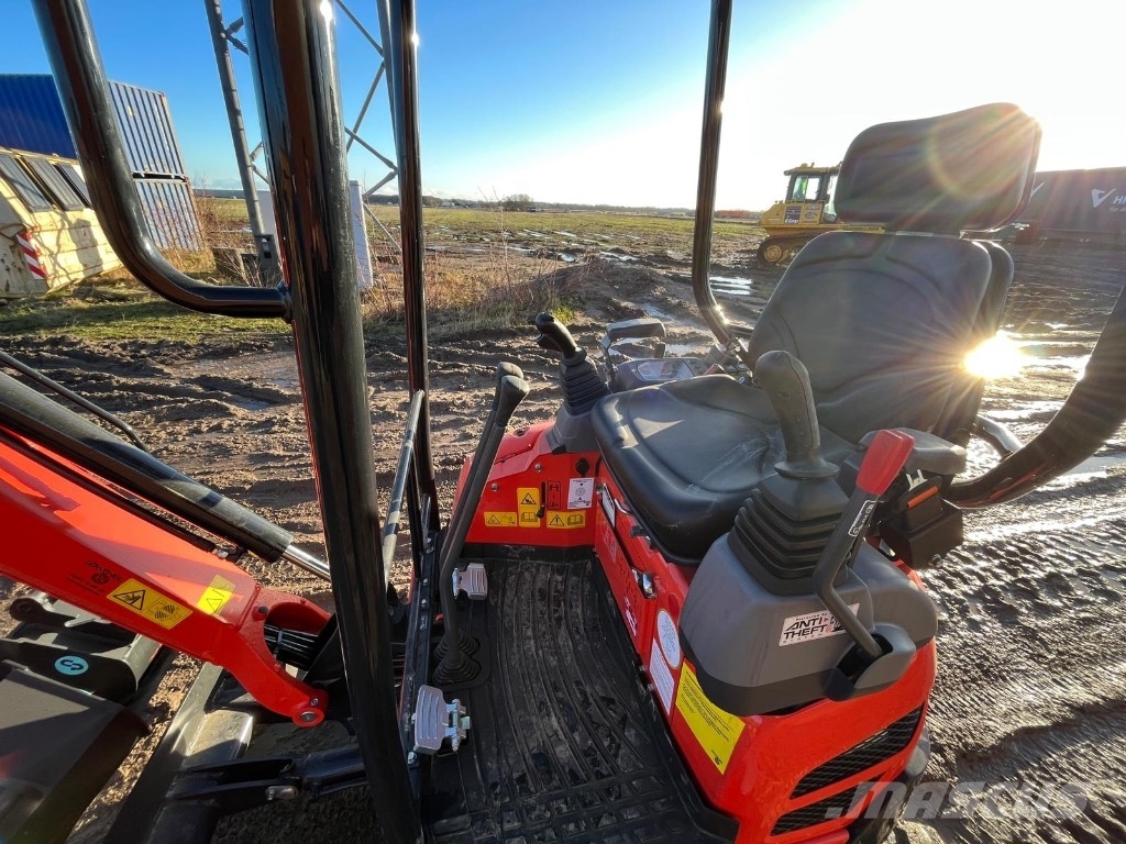 Kubota U 17-3 Mini ekskavatörler, 7 tona dek