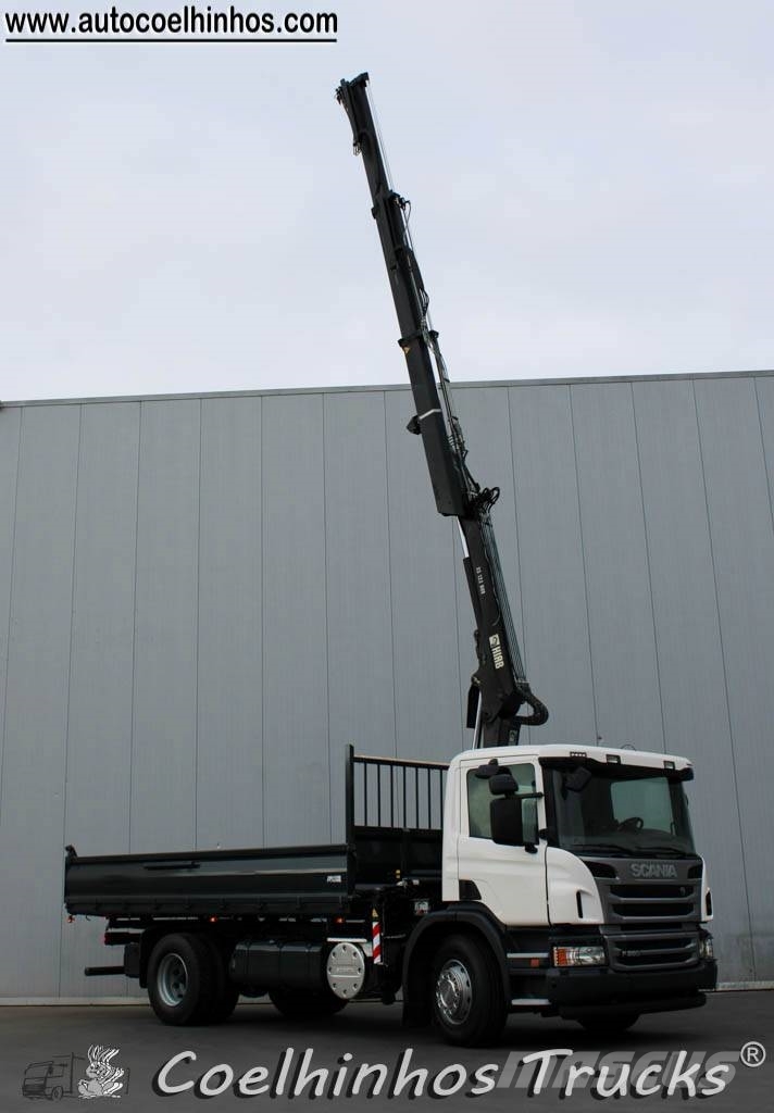 Scania P 280 + Hiab 122 XS Kiperi kamioni