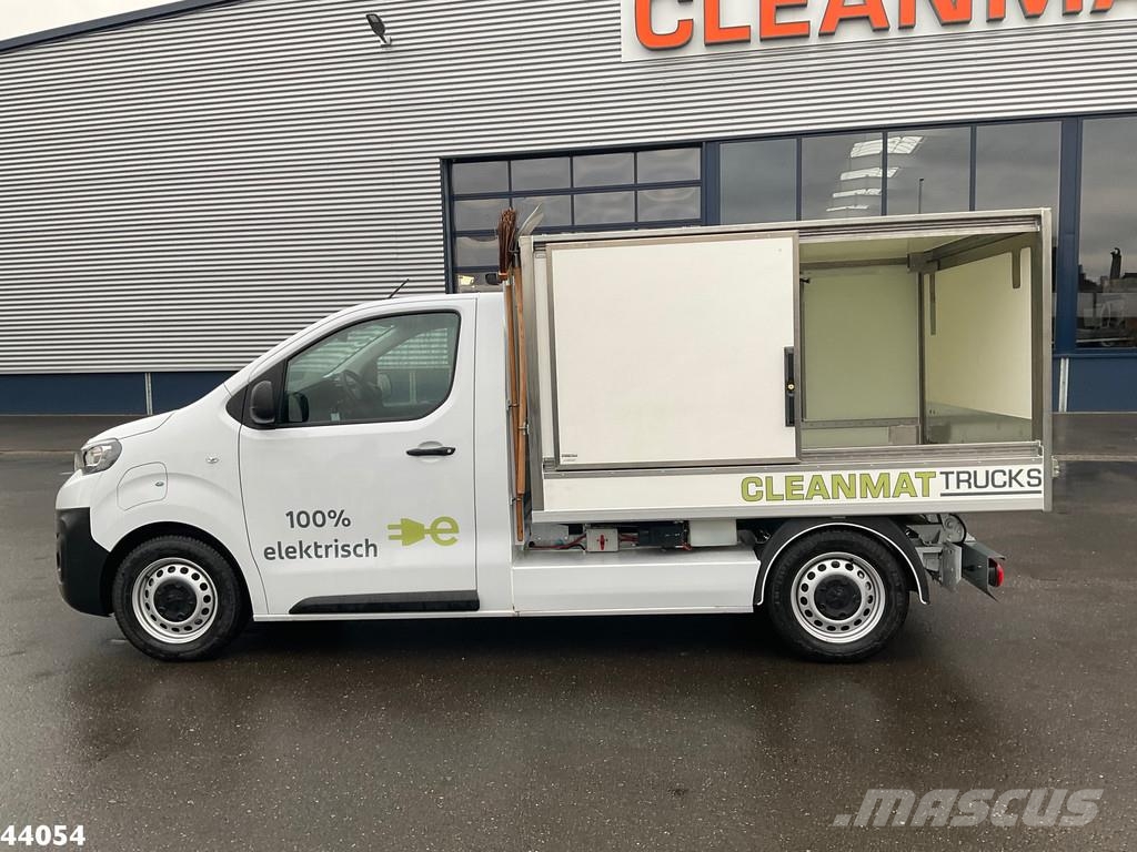Peugeot E-Expert 100% elektrisch kippende zijlader Müllwagen