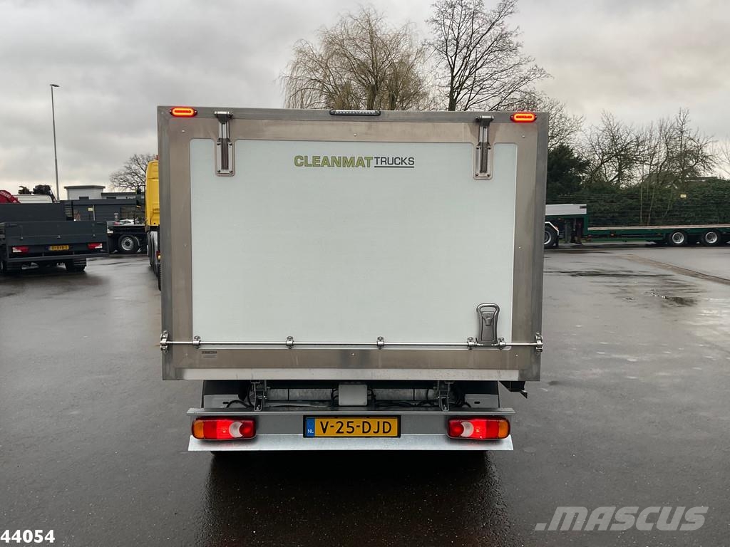 Peugeot E-Expert 100% elektrisch kippende zijlader Müllwagen