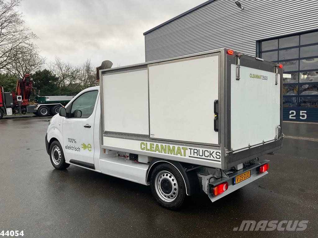 Peugeot E-Expert 100% elektrisch kippende zijlader Müllwagen