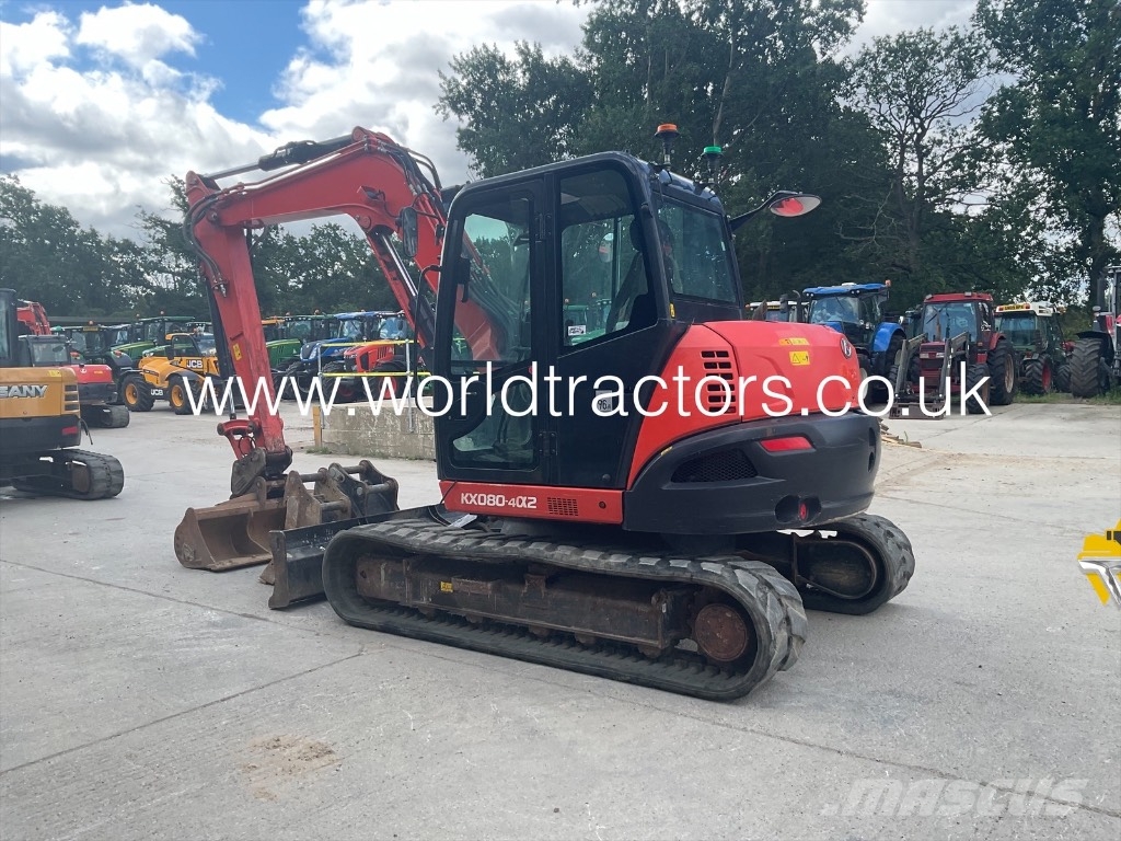 Kubota KX 080-4 Midi ekskavatörler 7 - 12 t