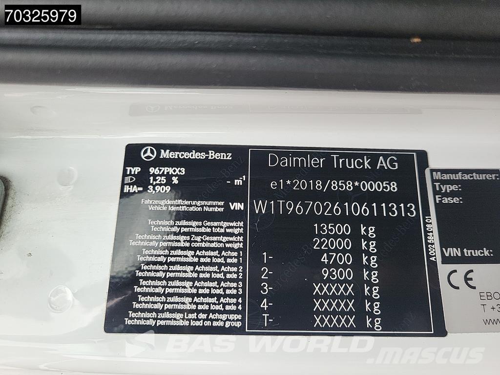 Mercedes-Benz Atego 1323 Atego 4X2 NL-truck APK Frigoblock FK25i Φορτηγά Ψυγεία