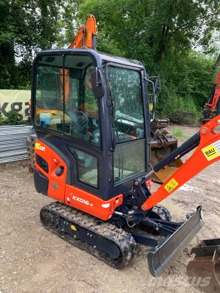 Kubota Kompaktbagger KX 016-4 G Kāpurķēžu ekskavatori