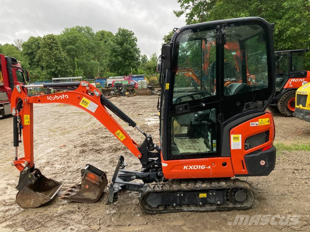 Kubota Kompaktbagger KX 016-4 G Kāpurķēžu ekskavatori
