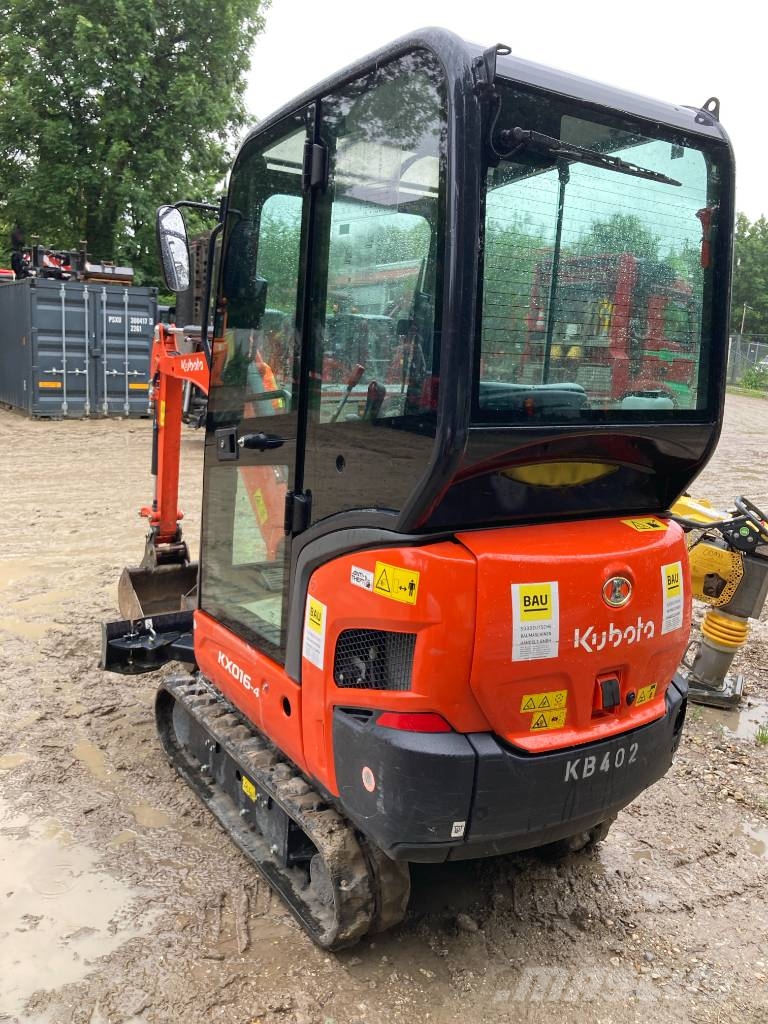 Kubota Kompaktbagger KX 016-4 G Kāpurķēžu ekskavatori