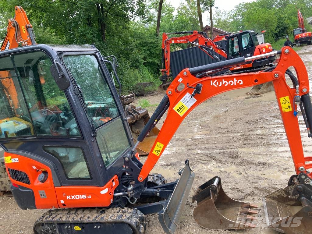 Kubota Kompaktbagger KX 016-4 G Kāpurķēžu ekskavatori