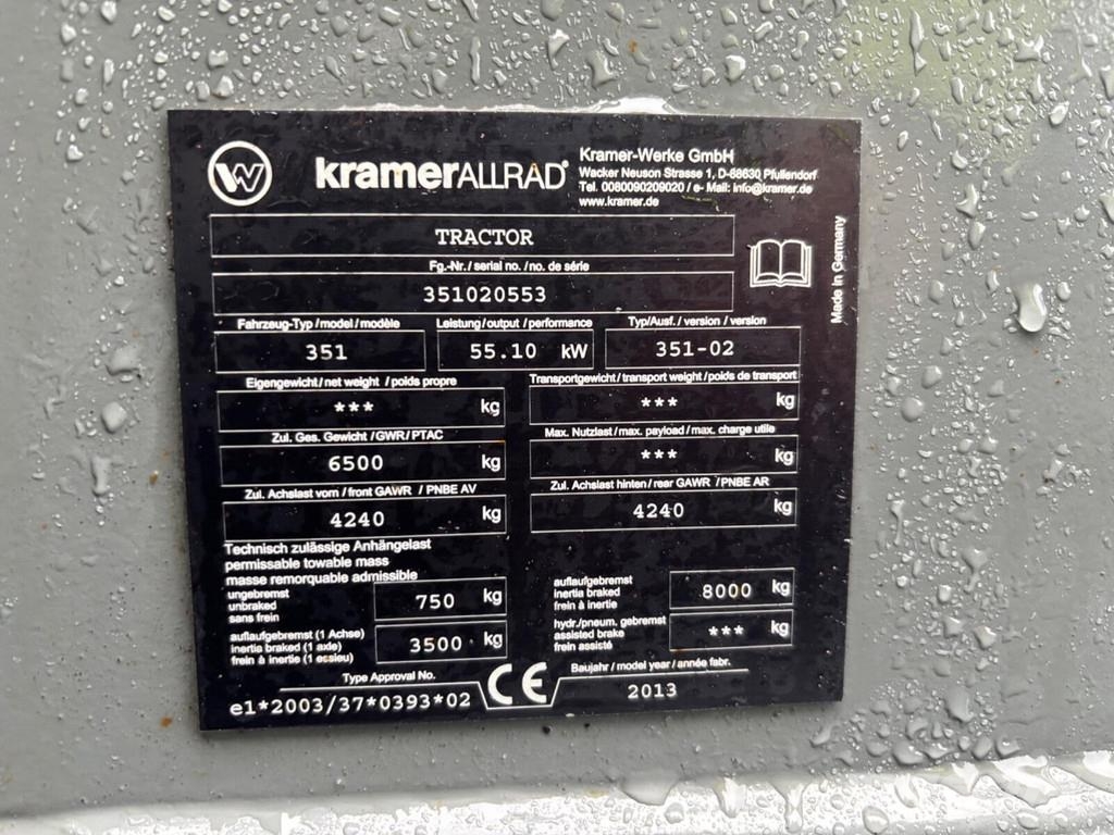Kramer -allrad 480 Hjullastere