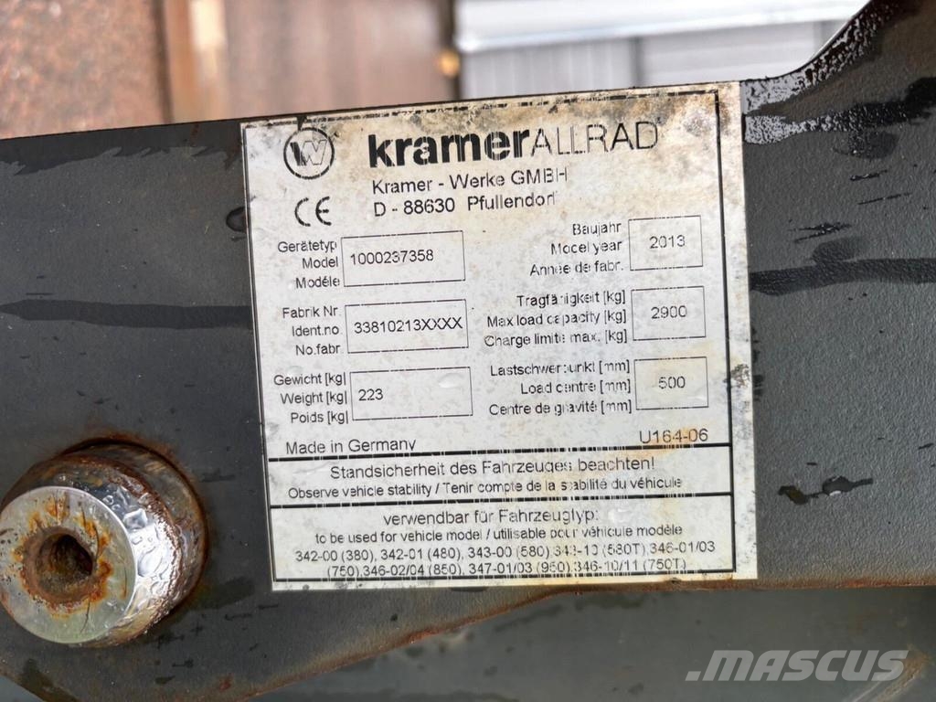 Kramer -allrad 480 Hjullastere