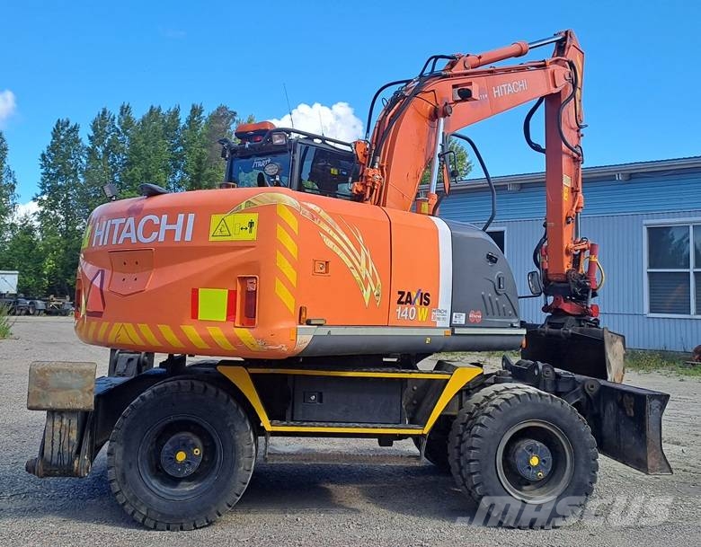 Hitachi ZX 140 W-3 Excavadoras de ruedas