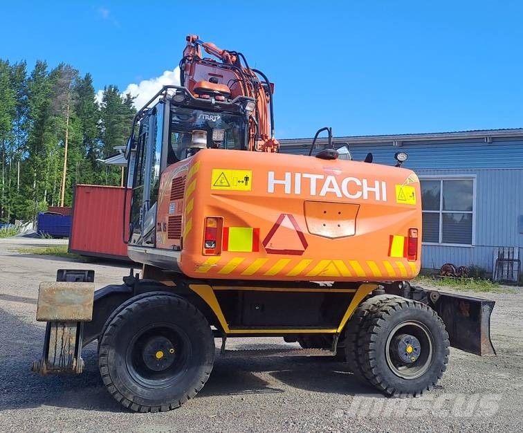 Hitachi ZX 140 W-3 Excavadoras de ruedas