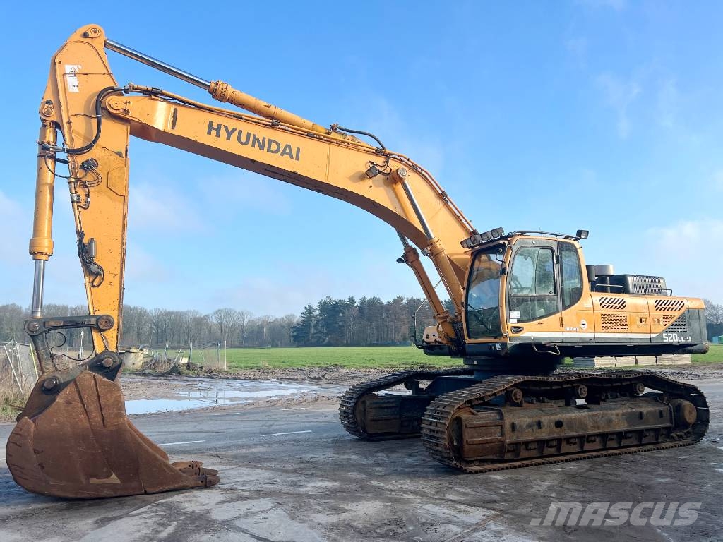 Hyundai R520LC-9 - Good Working Condition / CE Escavadeiras de esteiras