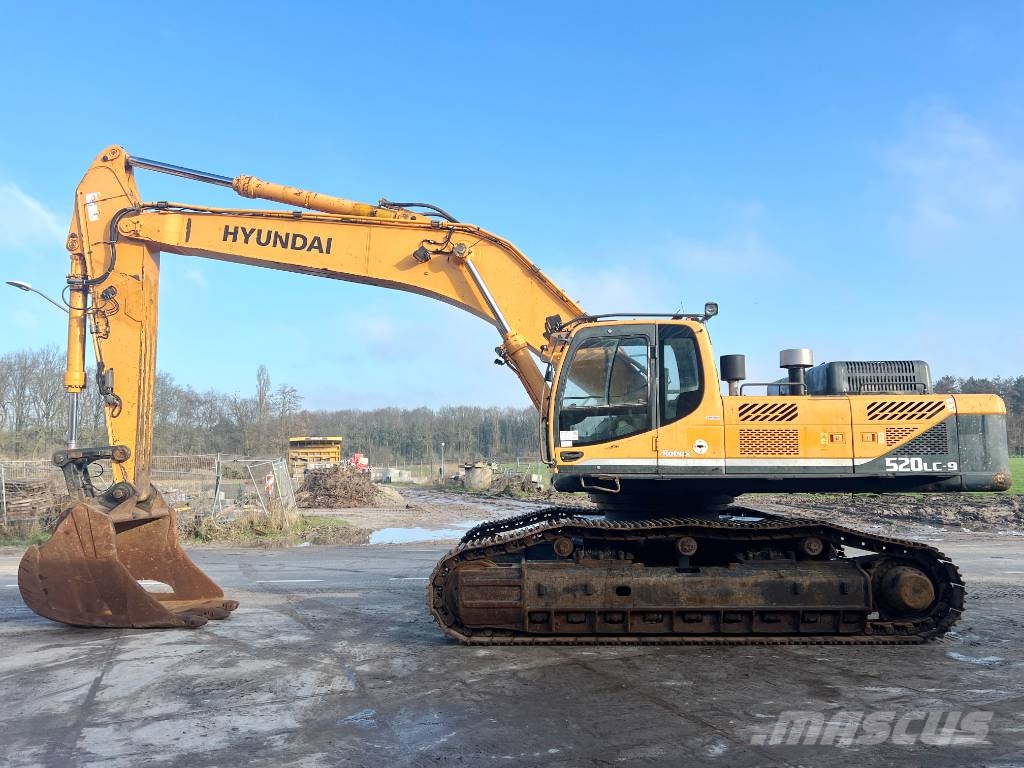 Hyundai R520LC-9 - Good Working Condition / CE Escavadeiras de esteiras