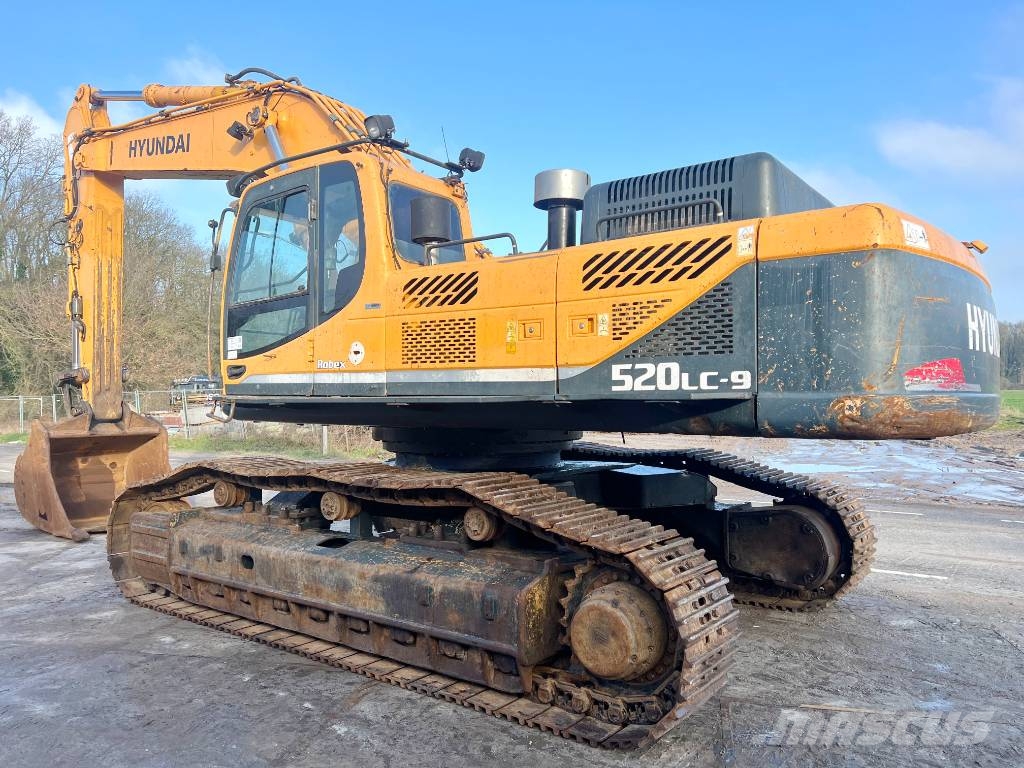Hyundai R520LC-9 - Good Working Condition / CE Escavadeiras de esteiras