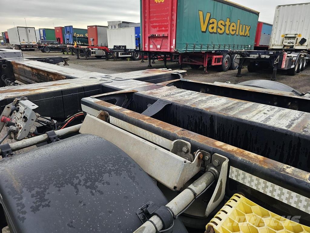 D-tec FLEXI TRAILER - ALL CONNECTIONS - BPW DRUM - APK/T Semirremolques portacontenedores