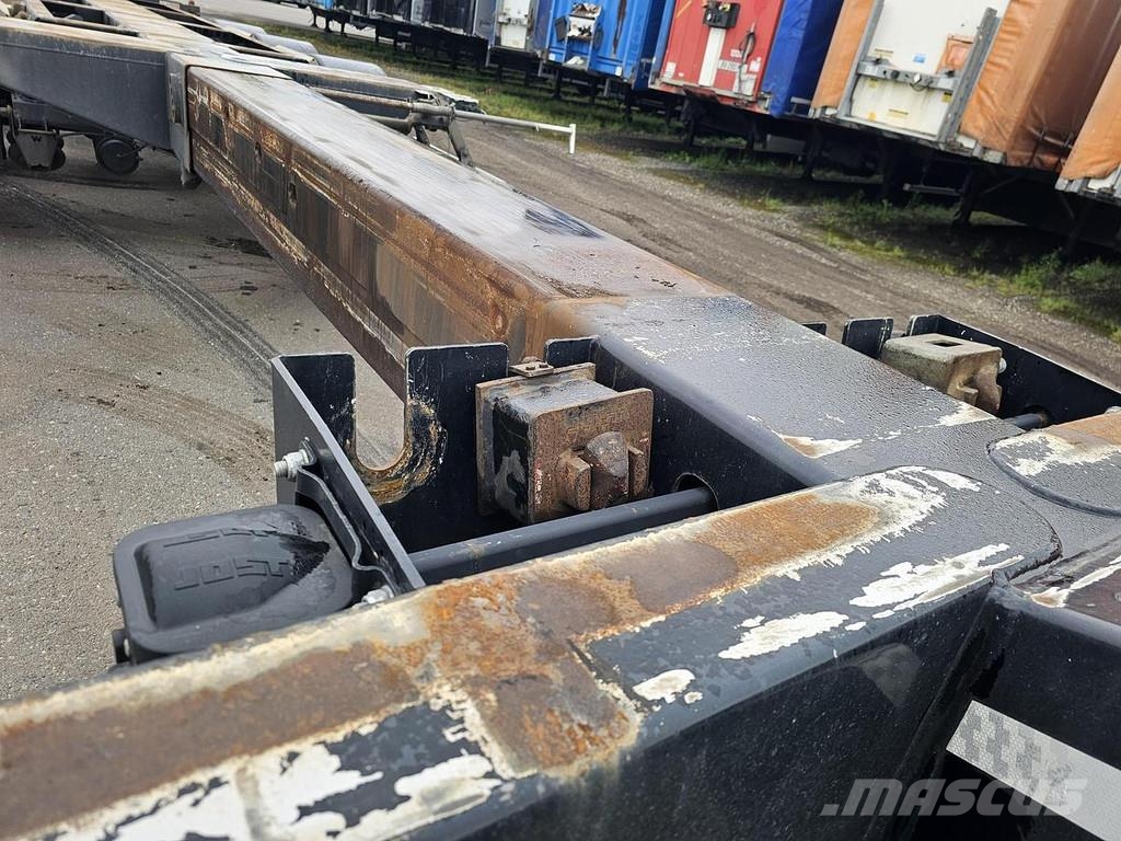 D-tec FLEXI TRAILER - ALL CONNECTIONS - BPW DRUM - APK/T Semirremolques portacontenedores