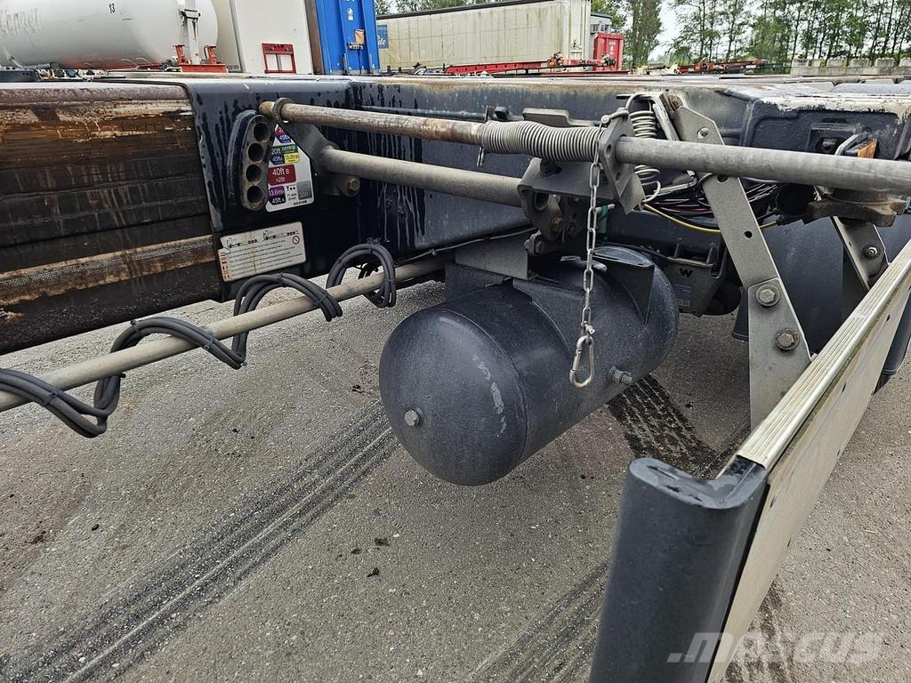 D-tec FLEXI TRAILER - ALL CONNECTIONS - BPW DRUM - APK/T Semirremolques portacontenedores