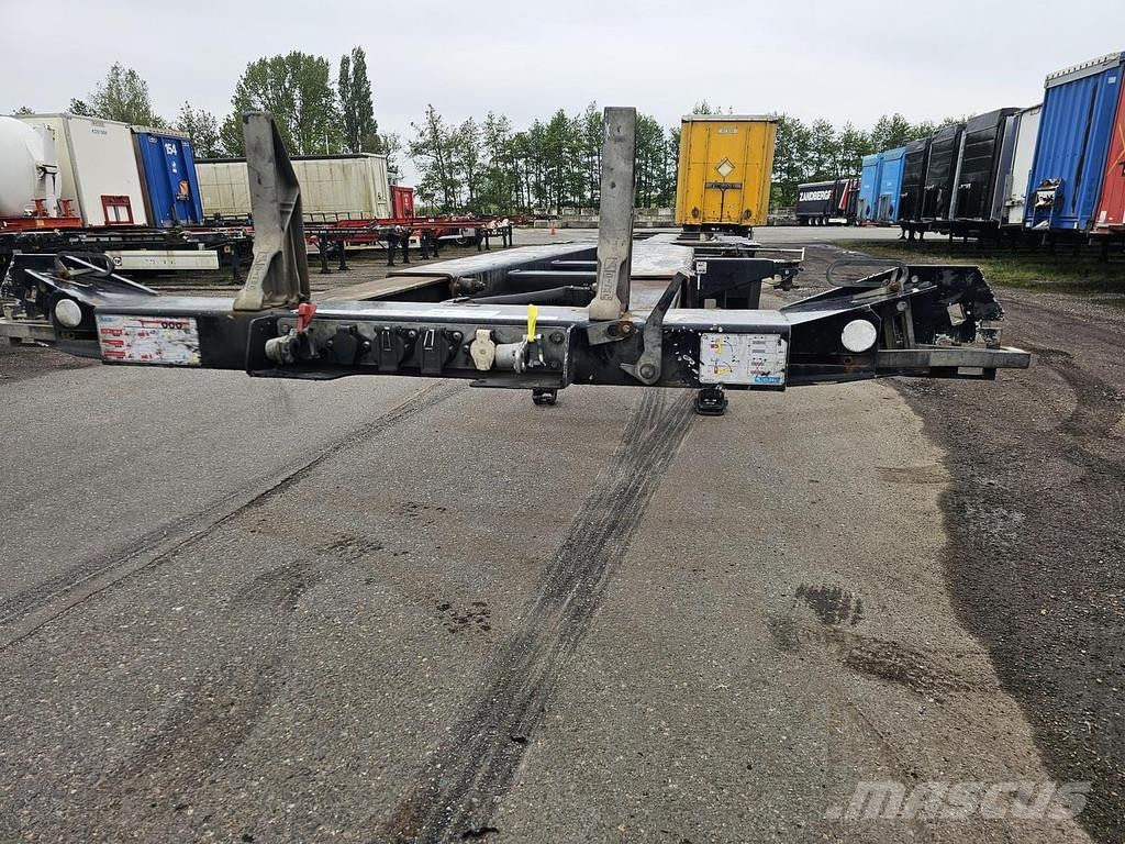 D-tec FLEXI TRAILER - ALL CONNECTIONS - BPW DRUM - APK/T Semirremolques portacontenedores