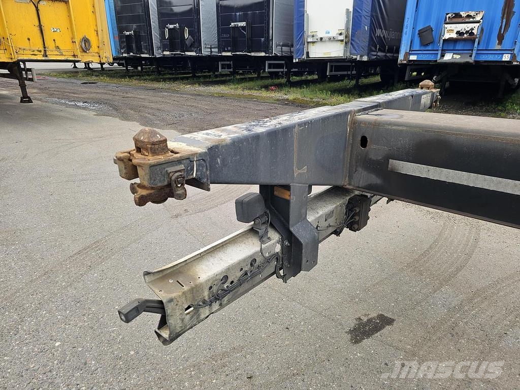 D-tec FLEXI TRAILER - ALL CONNECTIONS - BPW DRUM - APK/T Semirremolques portacontenedores
