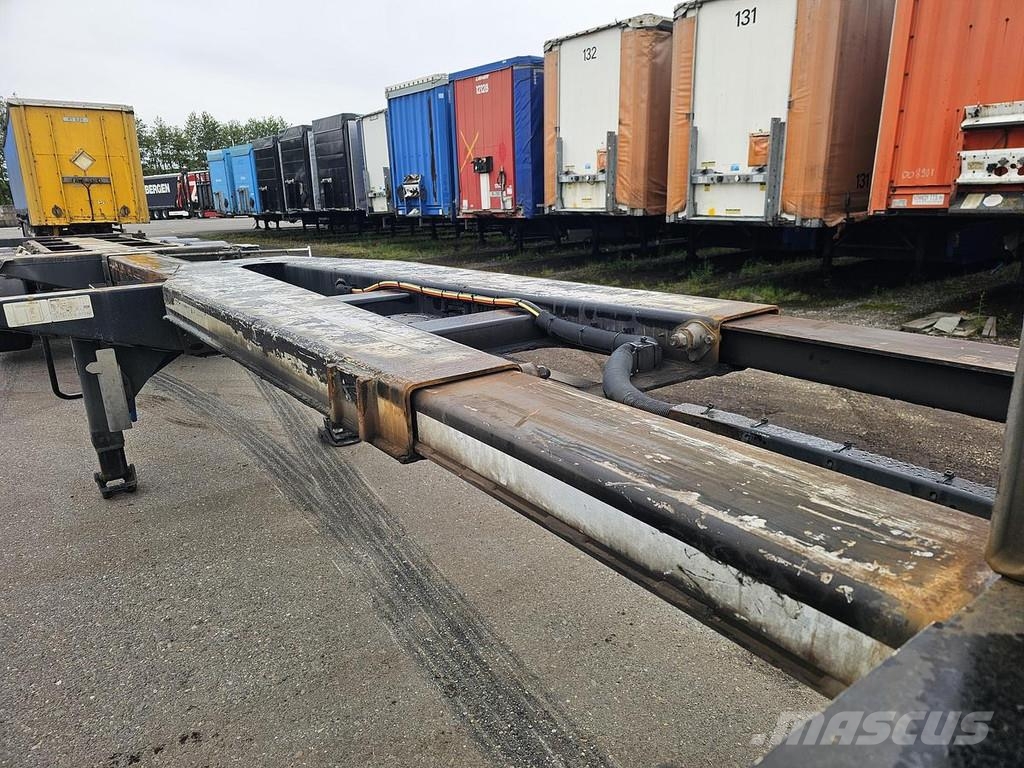 D-tec FLEXI TRAILER - ALL CONNECTIONS - BPW DRUM - APK/T Semirremolques portacontenedores