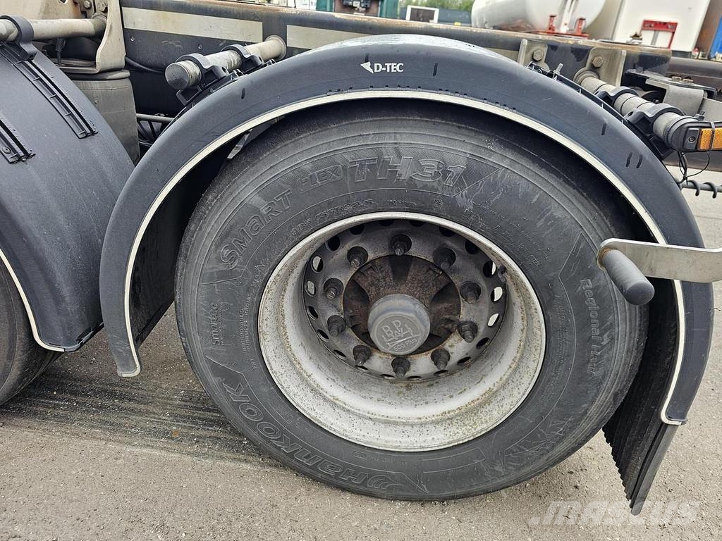 D-tec FLEXI TRAILER - ALL CONNECTIONS - BPW DRUM - APK/T Semirremolques portacontenedores