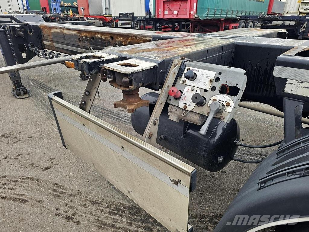 D-tec FLEXI TRAILER - ALL CONNECTIONS - BPW DRUM - APK/T Semirremolques portacontenedores