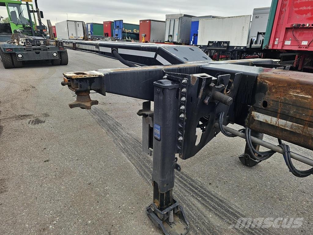 D-tec FLEXI TRAILER - ALL CONNECTIONS - BPW DRUM - APK/T Semirremolques portacontenedores