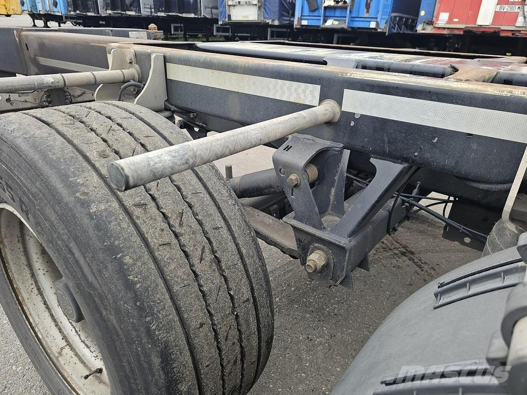 D-tec FLEXI TRAILER - ALL CONNECTIONS - BPW DRUM - APK/T Semirremolques portacontenedores
