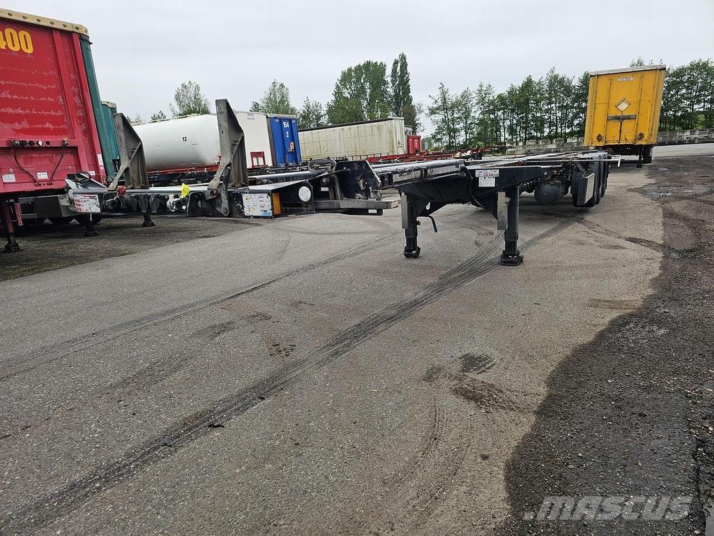 D-tec FLEXI TRAILER - ALL CONNECTIONS - BPW DRUM - APK/T Semirremolques portacontenedores