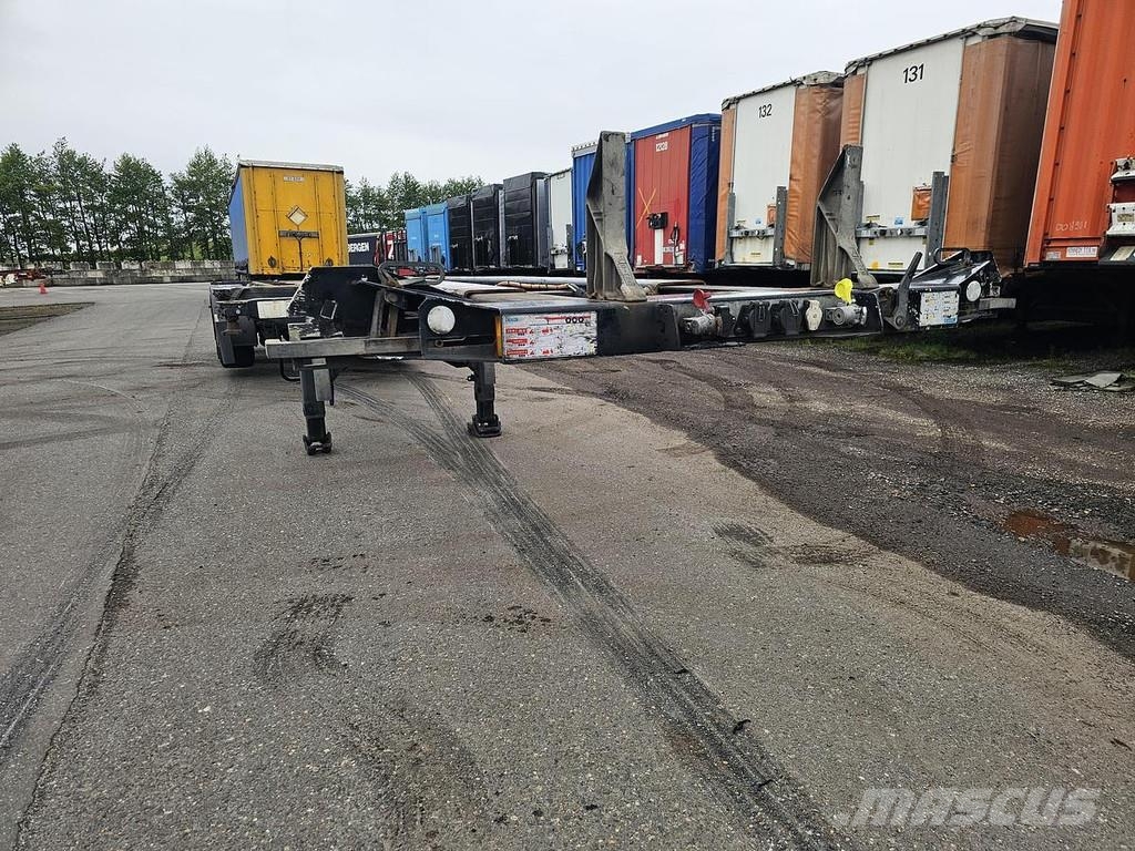 D-tec FLEXI TRAILER - ALL CONNECTIONS - BPW DRUM - APK/T Semirremolques portacontenedores