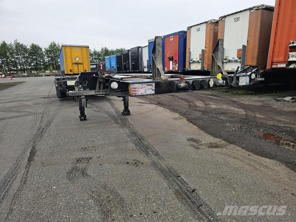 D-tec FLEXI TRAILER - ALL CONNECTIONS - BPW DRUM - APK/T Semirremolques portacontenedores