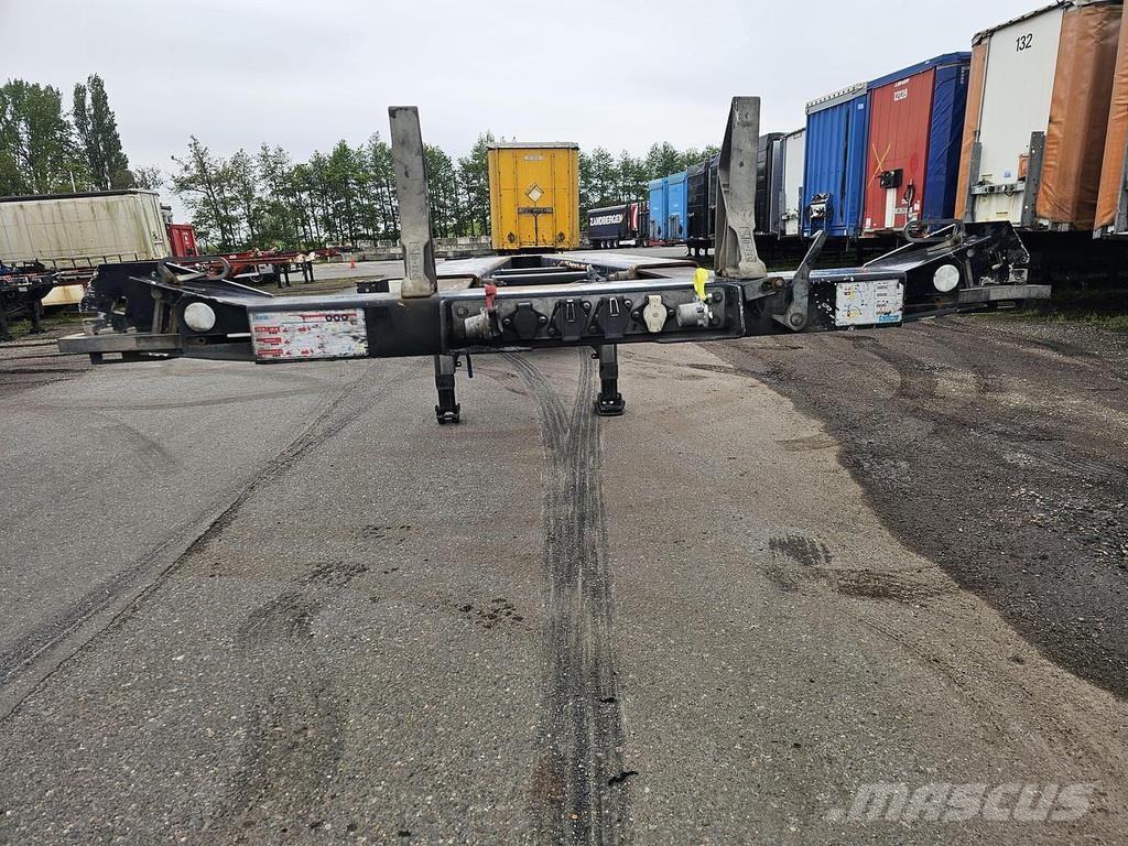 D-tec FLEXI TRAILER - ALL CONNECTIONS - BPW DRUM - APK/T Semirremolques portacontenedores