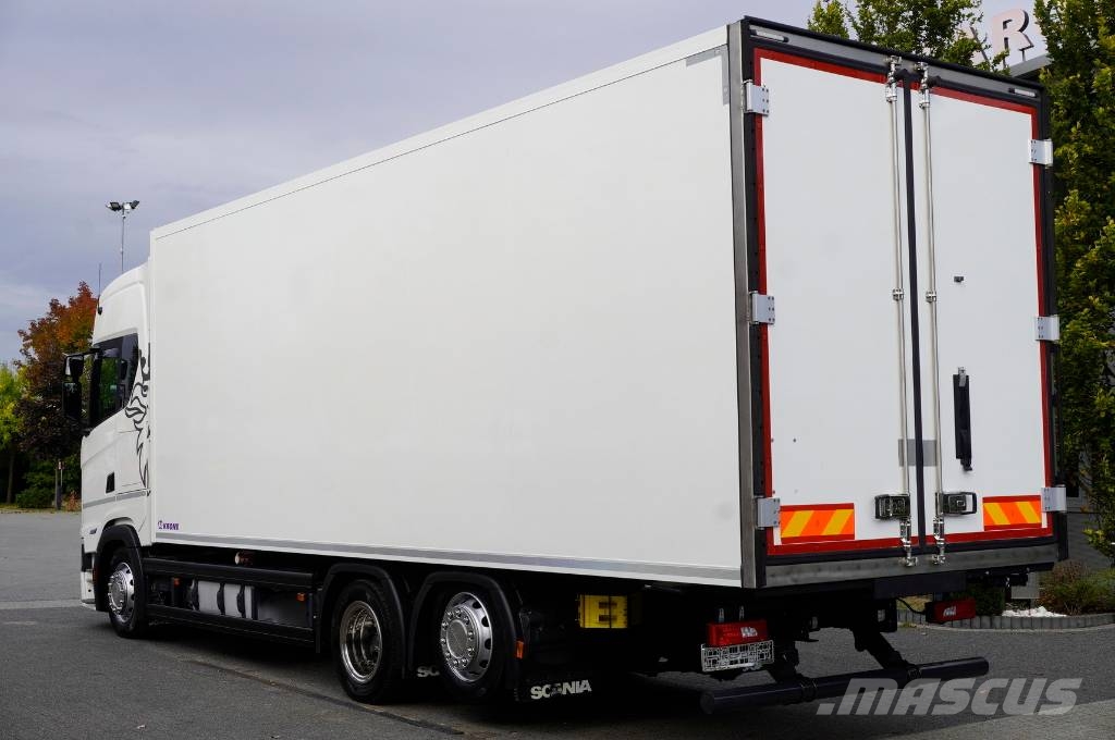 Scania S500 6×2 / 19 EPAL KRONE refrigerator / Carrier Su Kølelastbiler