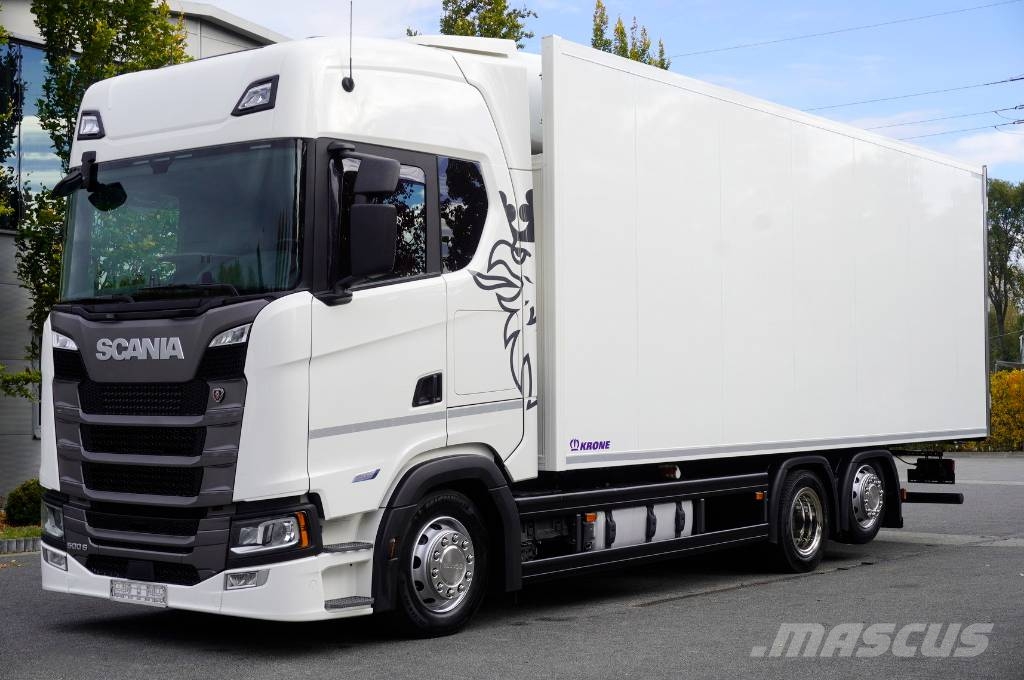 Scania S500 6×2 / 19 EPAL KRONE refrigerator / Carrier Su Kølelastbiler