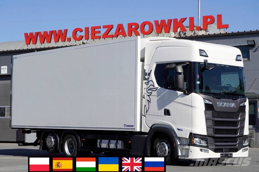 Scania S500 6×2 / 19 EPAL KRONE refrigerator / Carrier Su Рефрижератори