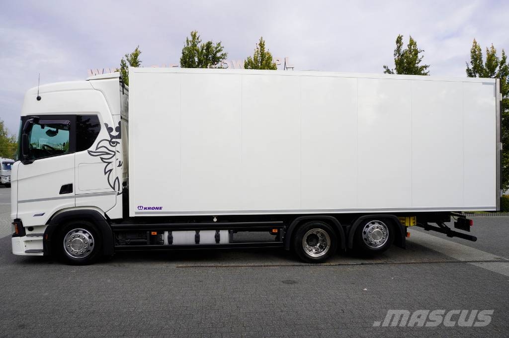 Scania S500 6×2 / 19 EPAL KRONE refrigerator / Carrier Su Kølelastbiler