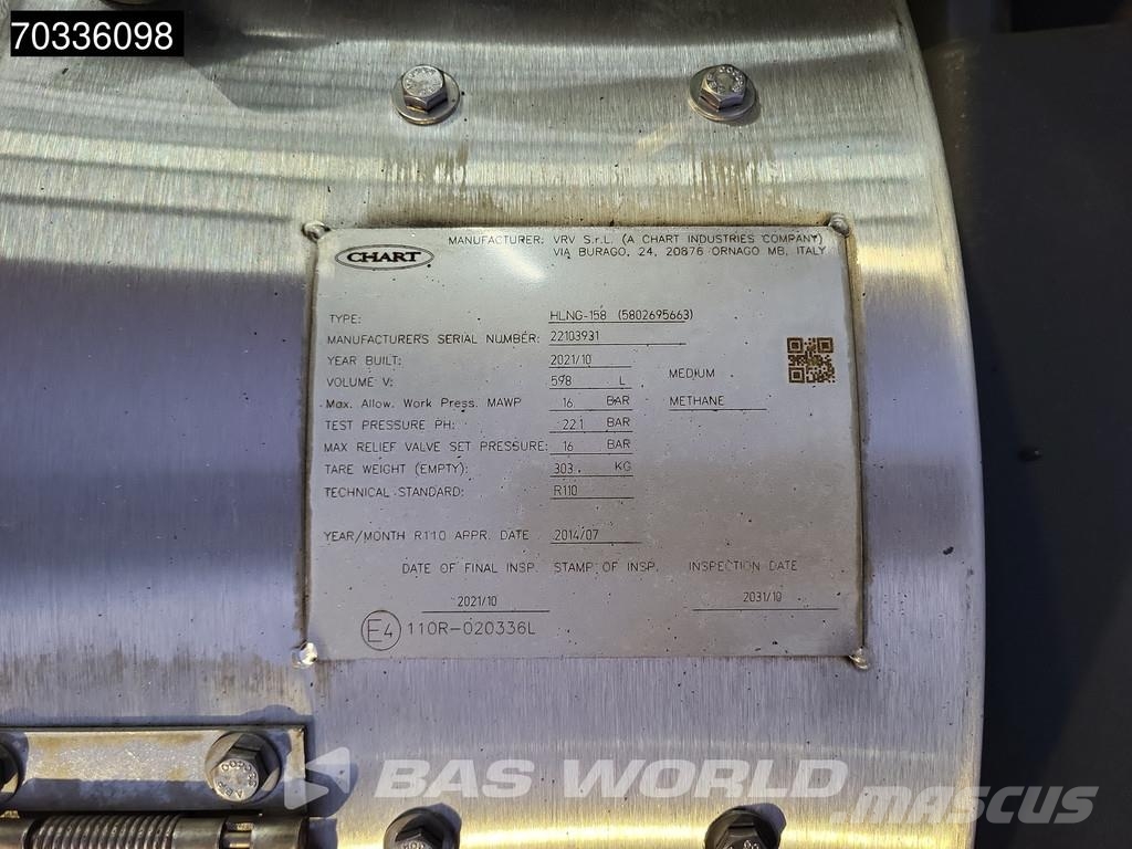 Iveco S-Way 460 S-Way 4X2 LNG! Retarder 2x Tanks Full-Ai Tracteur routier