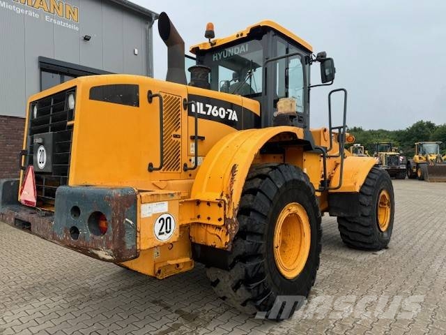 Hyundai HL 760-7 A لوادر بعجل