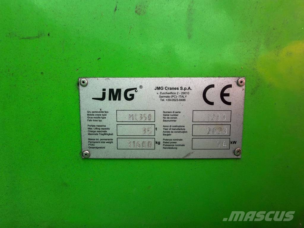 JMG MC 350 Polovni mini kranovi