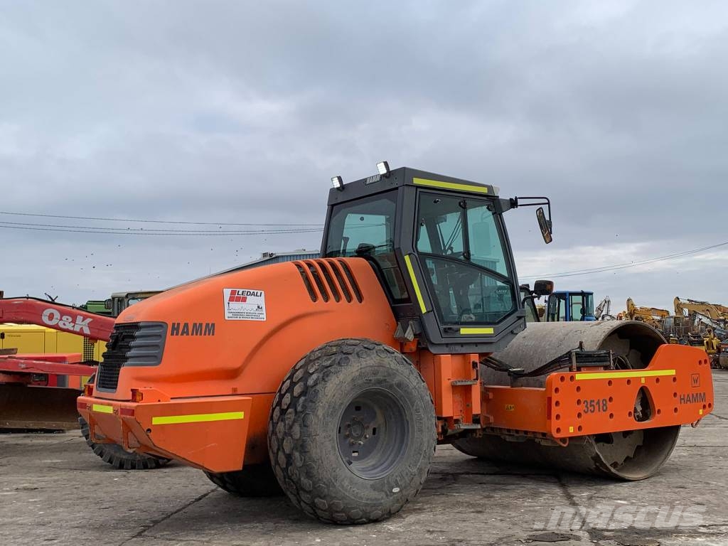 Hamm 3518 单轮压路机