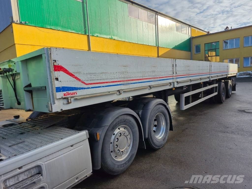  Naczepa ZIKUN do transportu stali Tents treileri