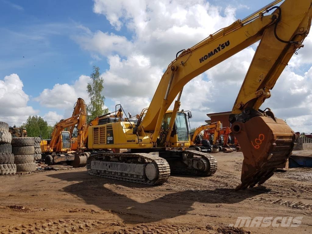 Komatsu PC 600 LC-8K Εκσκαφείς με ερπύστριες