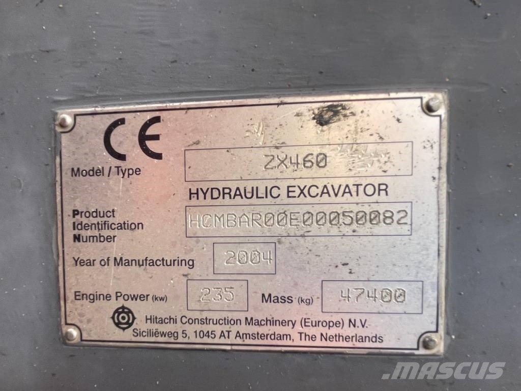 Hitachi ZX 460, 2004, CÓRDOBA, Andalucía, Spain - Used crawler