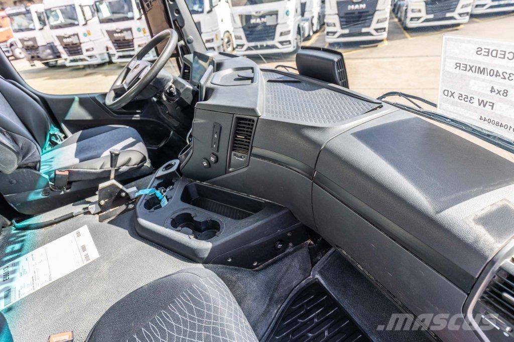 Mercedes-Benz AROCS 3240 BB + HARDOX 9m3 Автобетоновози